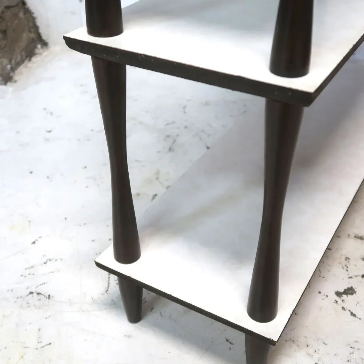 ミッドセンチュリー ウッドシェルフ