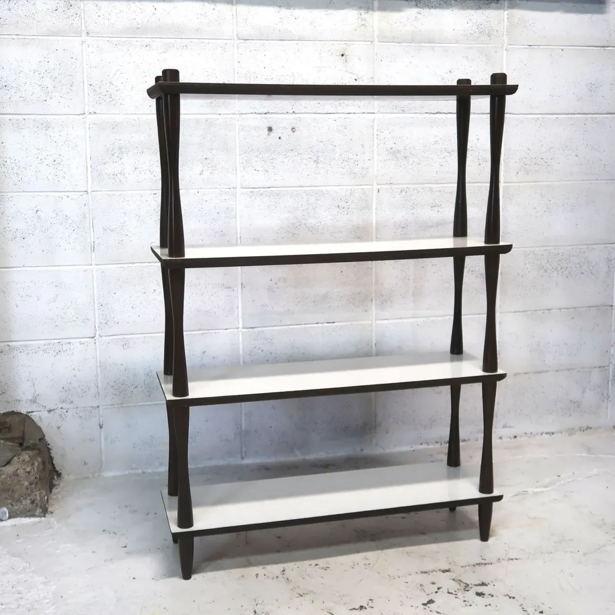 ミッドセンチュリー ウッドシェルフ