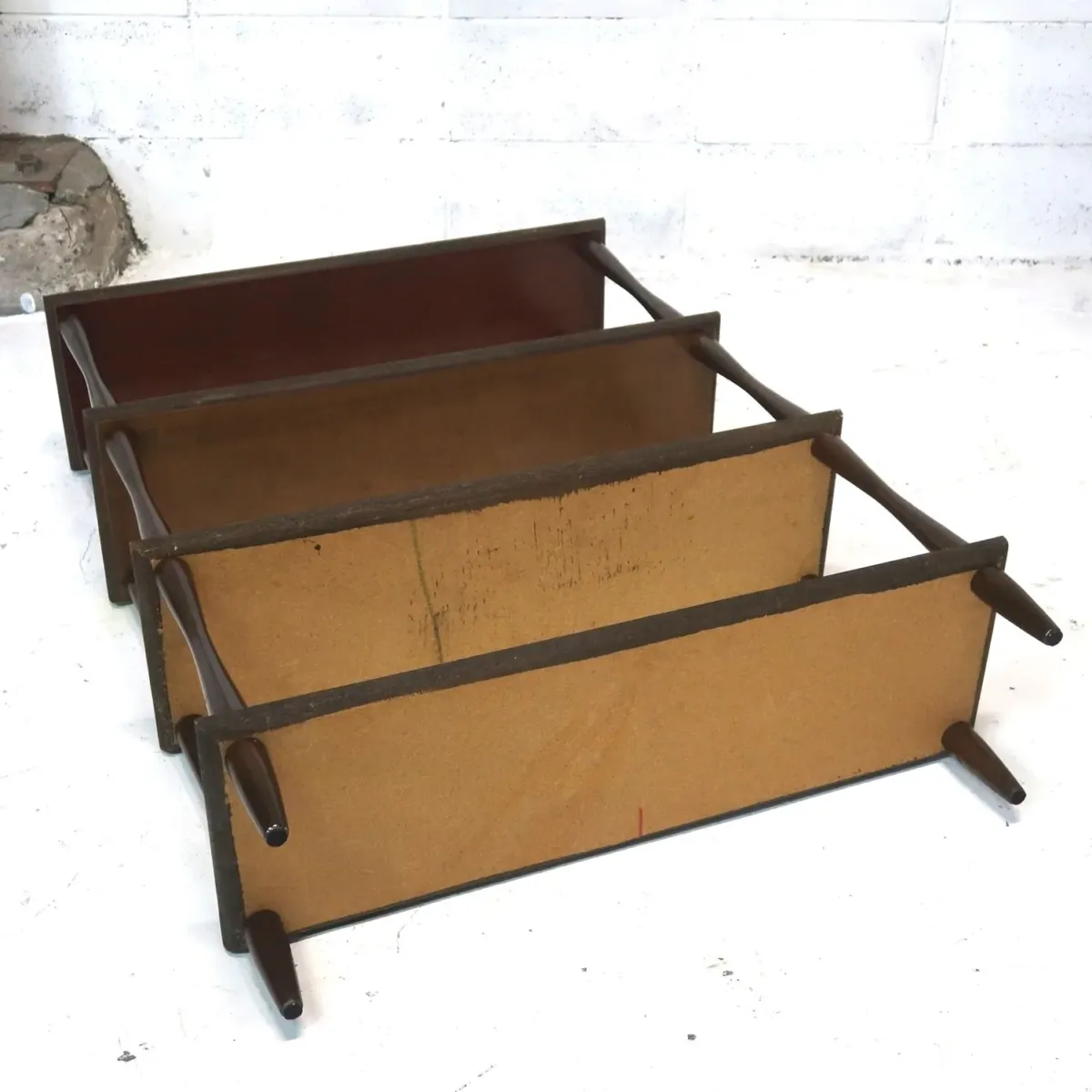 ミッドセンチュリー ウッドシェルフ