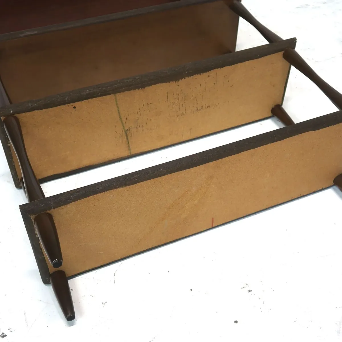 ミッドセンチュリー ウッドシェルフ