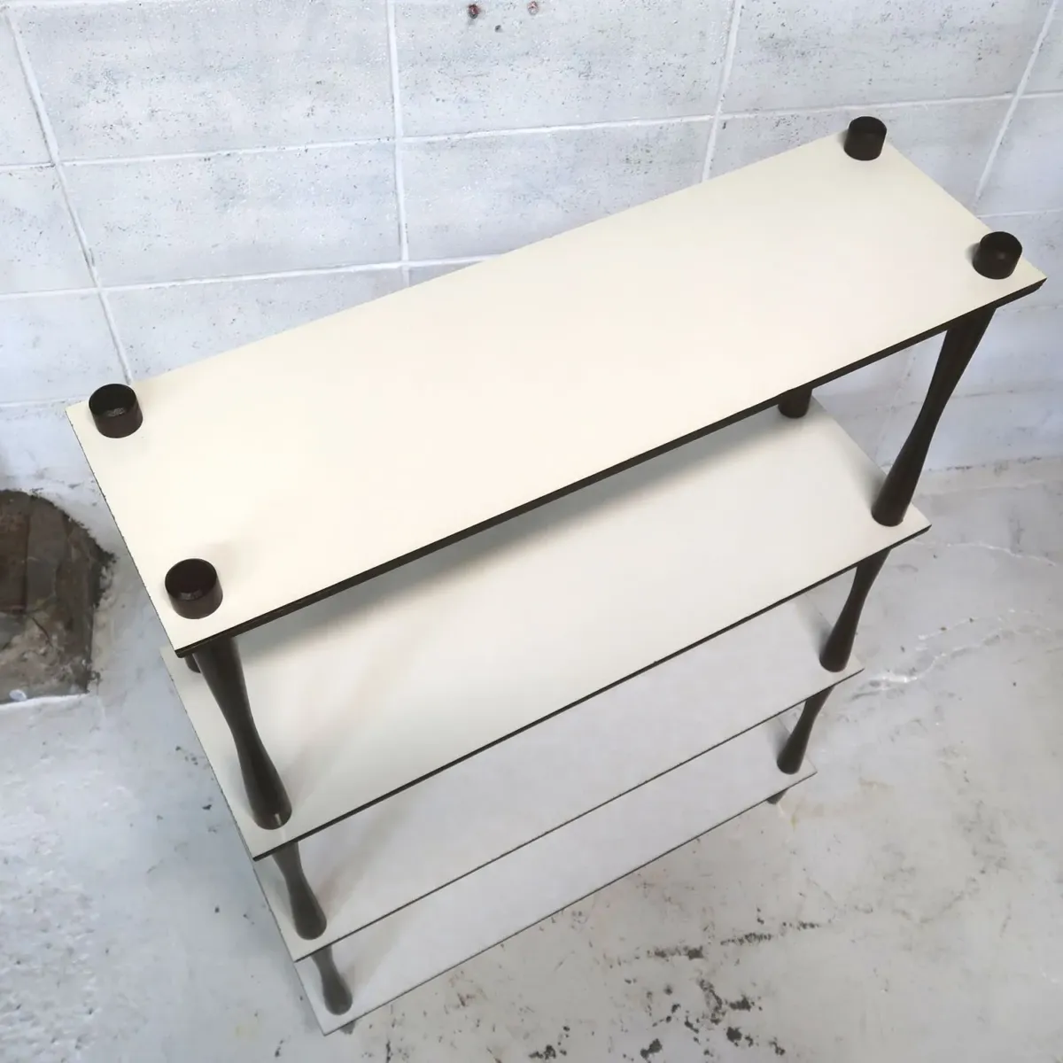 ミッドセンチュリー ウッドシェルフ