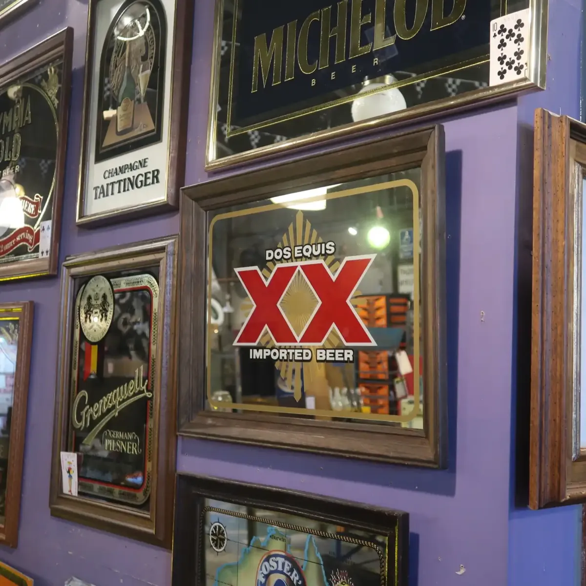 DOS EQUIS XX ビンテージ パブミラー