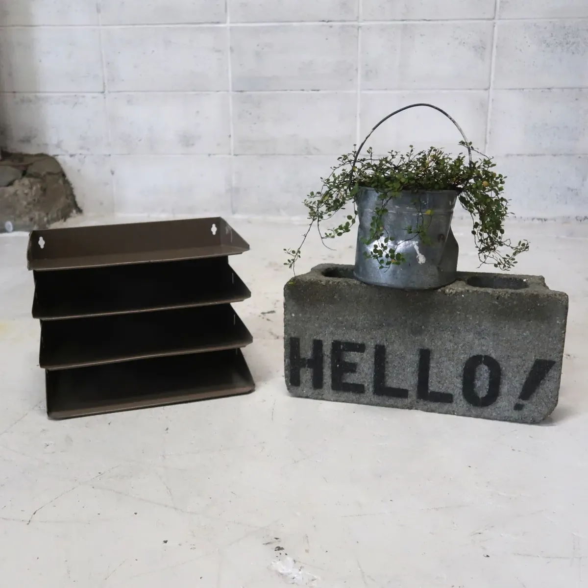 ビンテージ ペーパートレイ