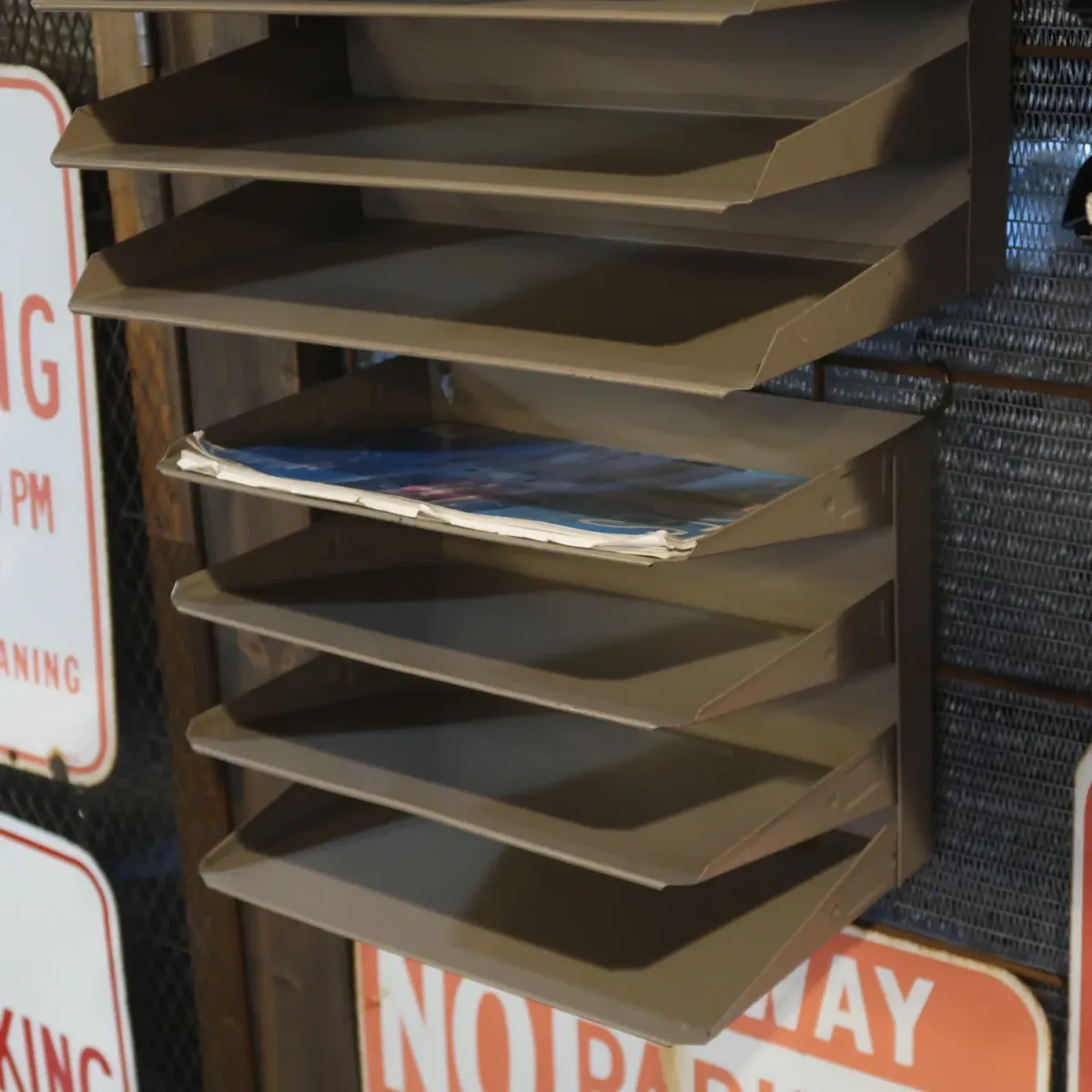 ビンテージ ペーパートレイ