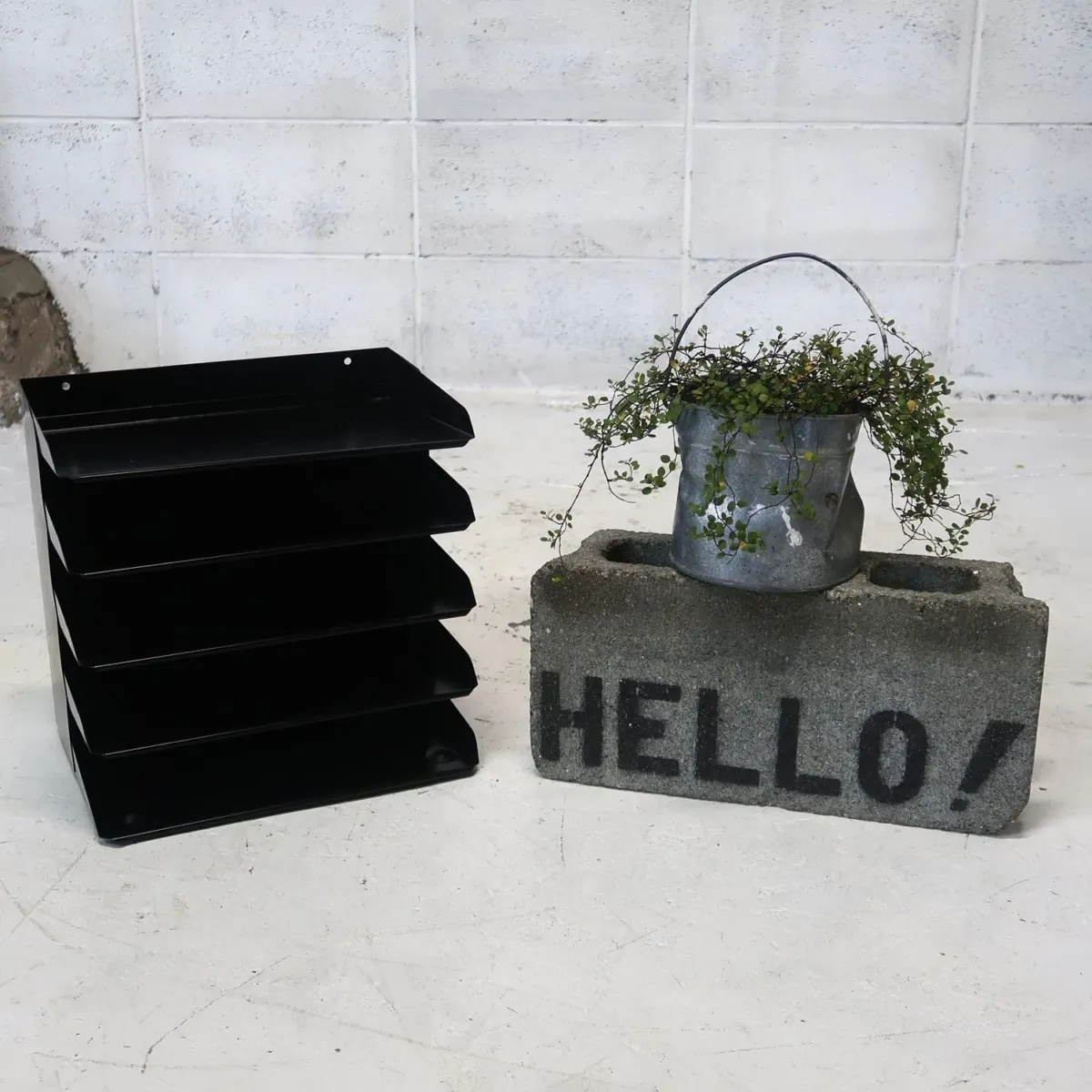 Steelmaster ビンテージ ペーパートレイ