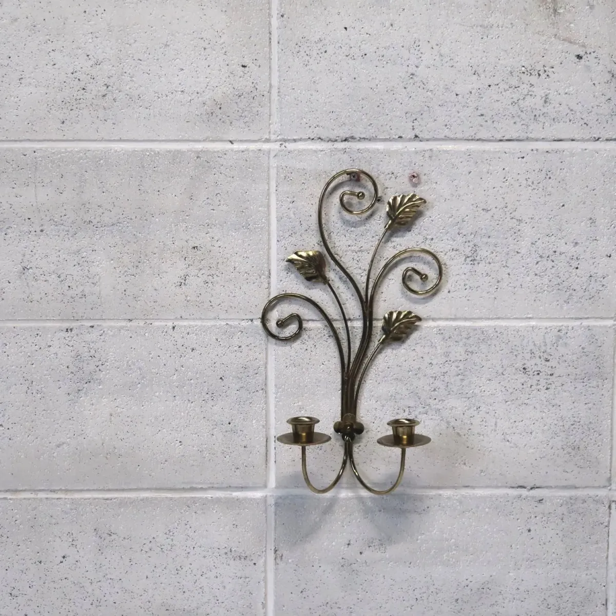 アンティーク キャンドルホルダー 壁掛け