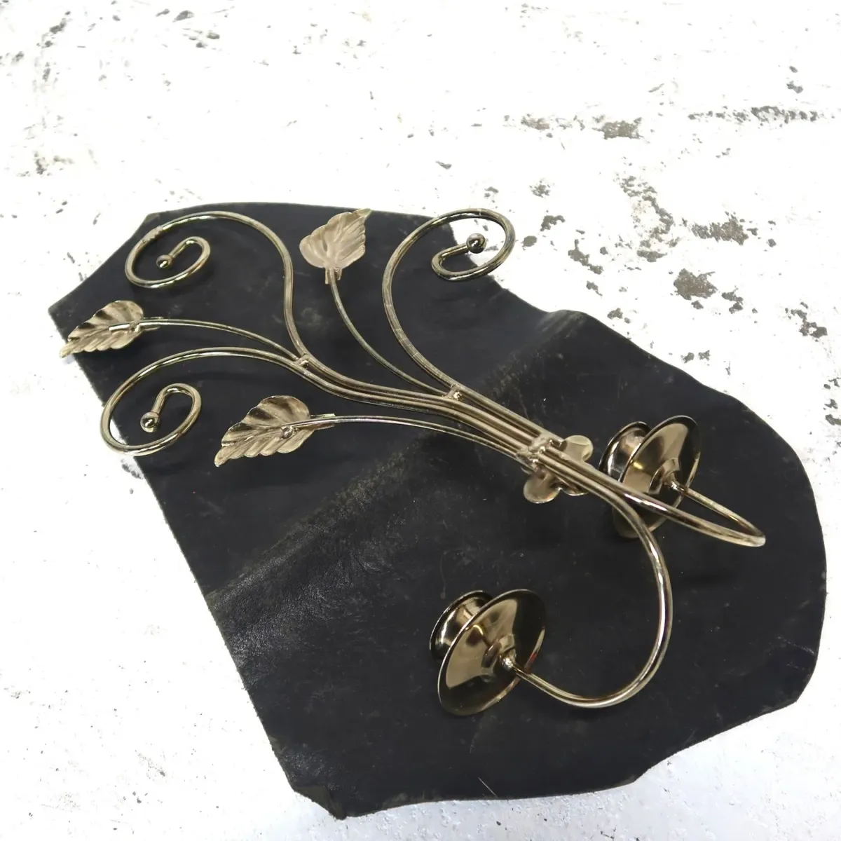 アンティーク キャンドルホルダー 壁掛け