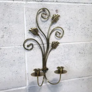 アンティーク キャンドルホルダー 壁掛け