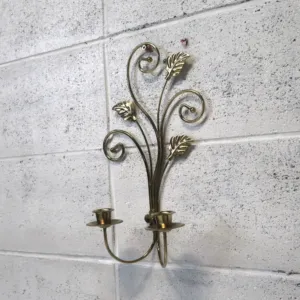 アンティーク キャンドルホルダー 壁掛け