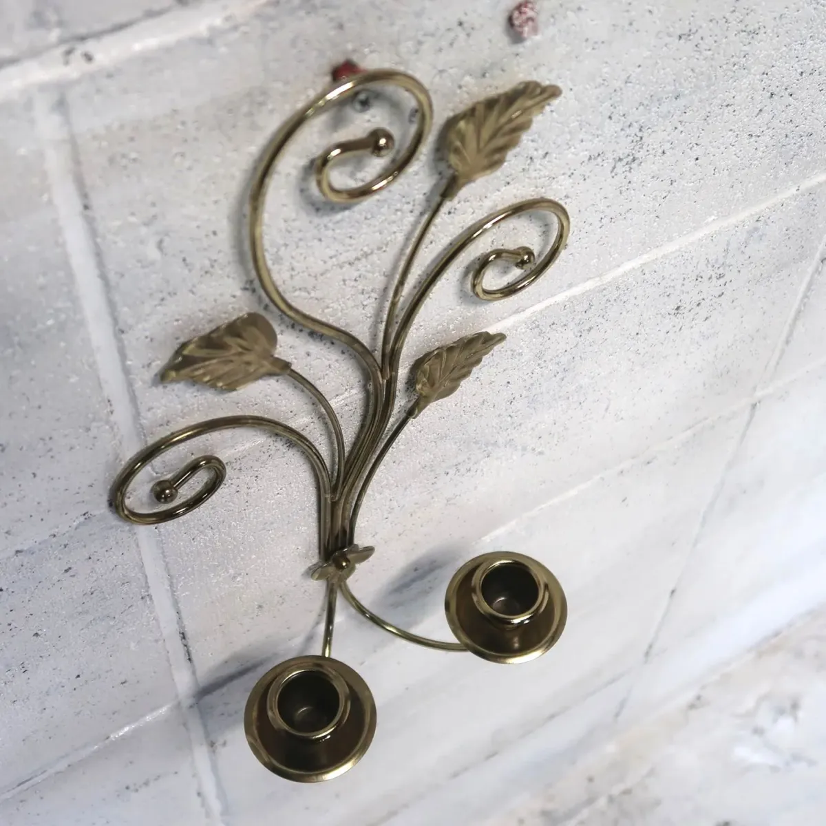 アンティーク キャンドルホルダー 壁掛け