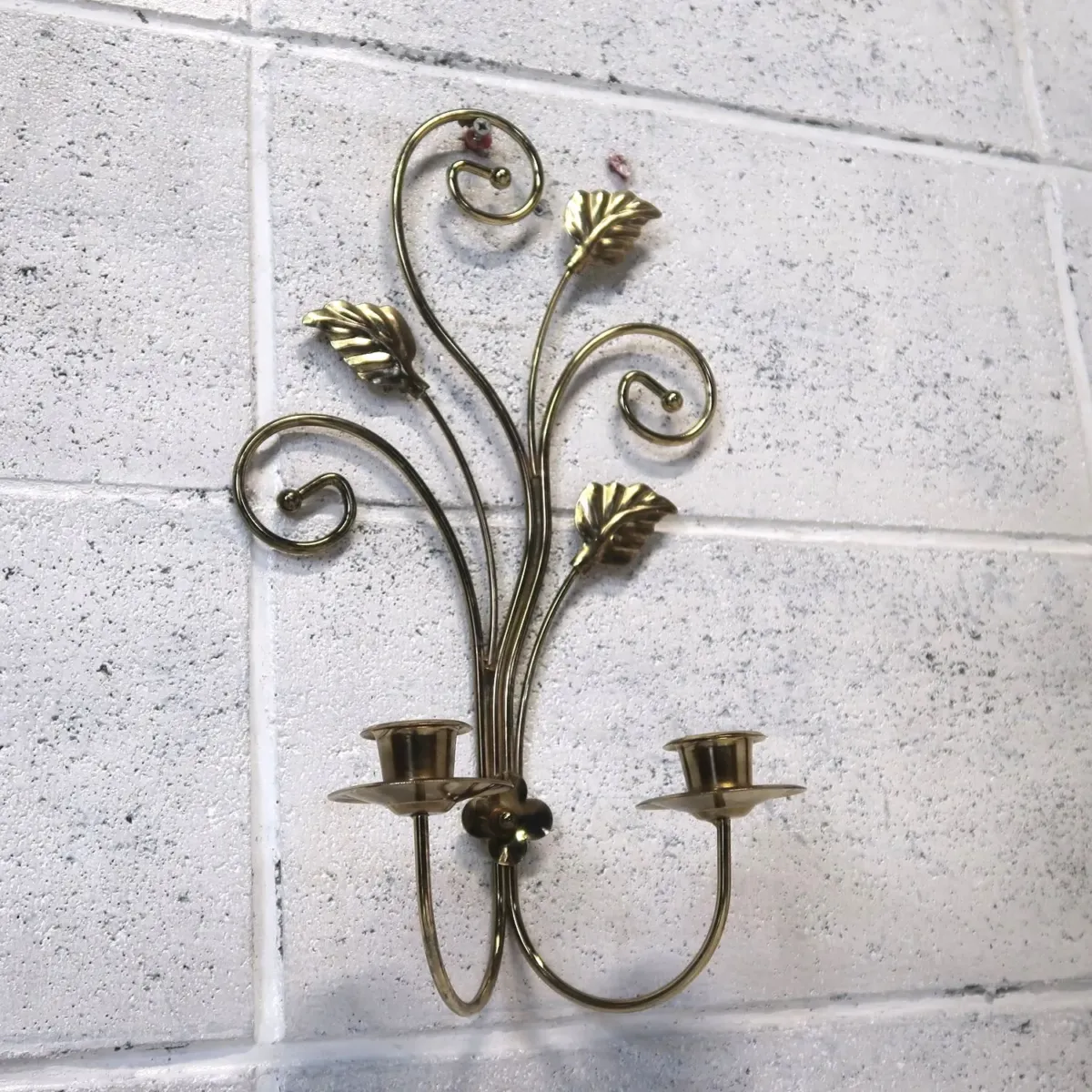 アンティーク キャンドルホルダー 壁掛け