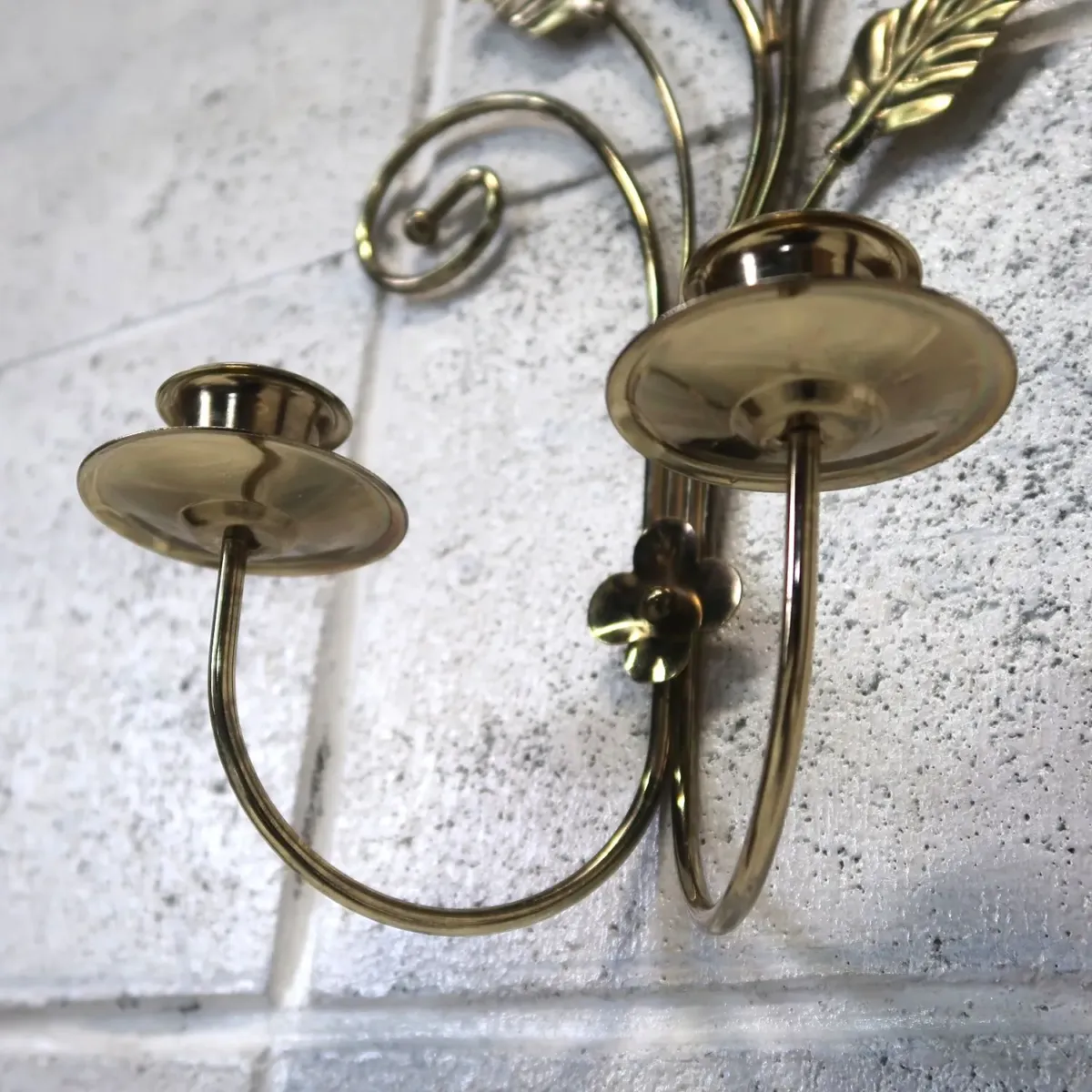 アンティーク キャンドルホルダー 壁掛け