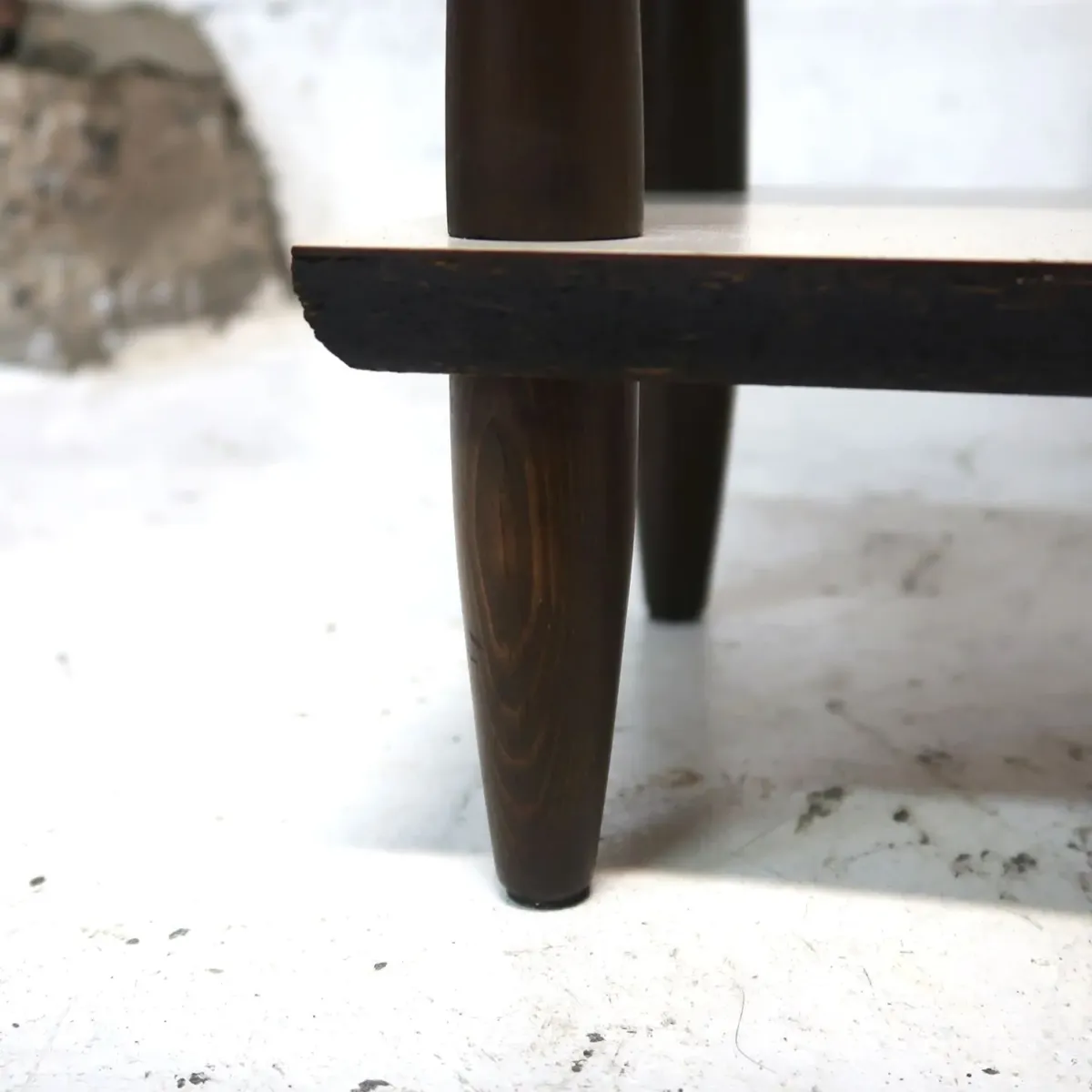 ミッドセンチュリー ウッドシェルフ