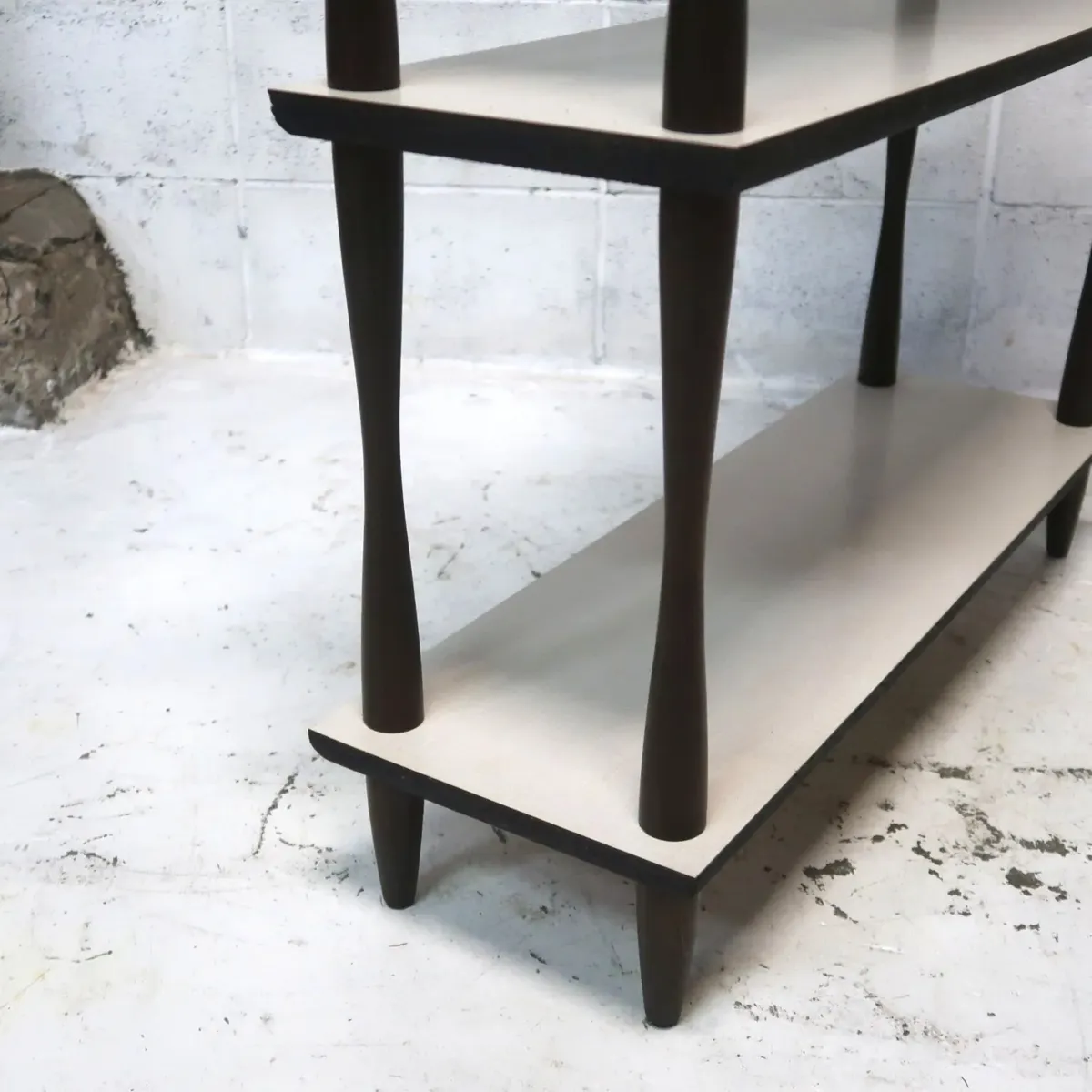 ミッドセンチュリー ウッドシェルフ