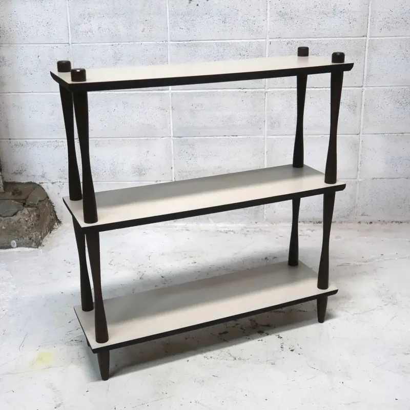 ミッドセンチュリー ウッドシェルフ