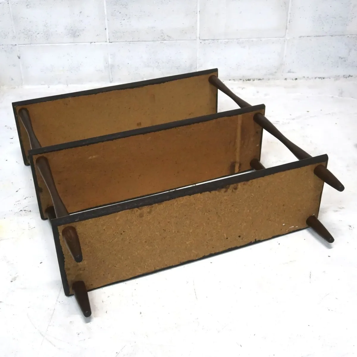 ミッドセンチュリー ウッドシェルフ