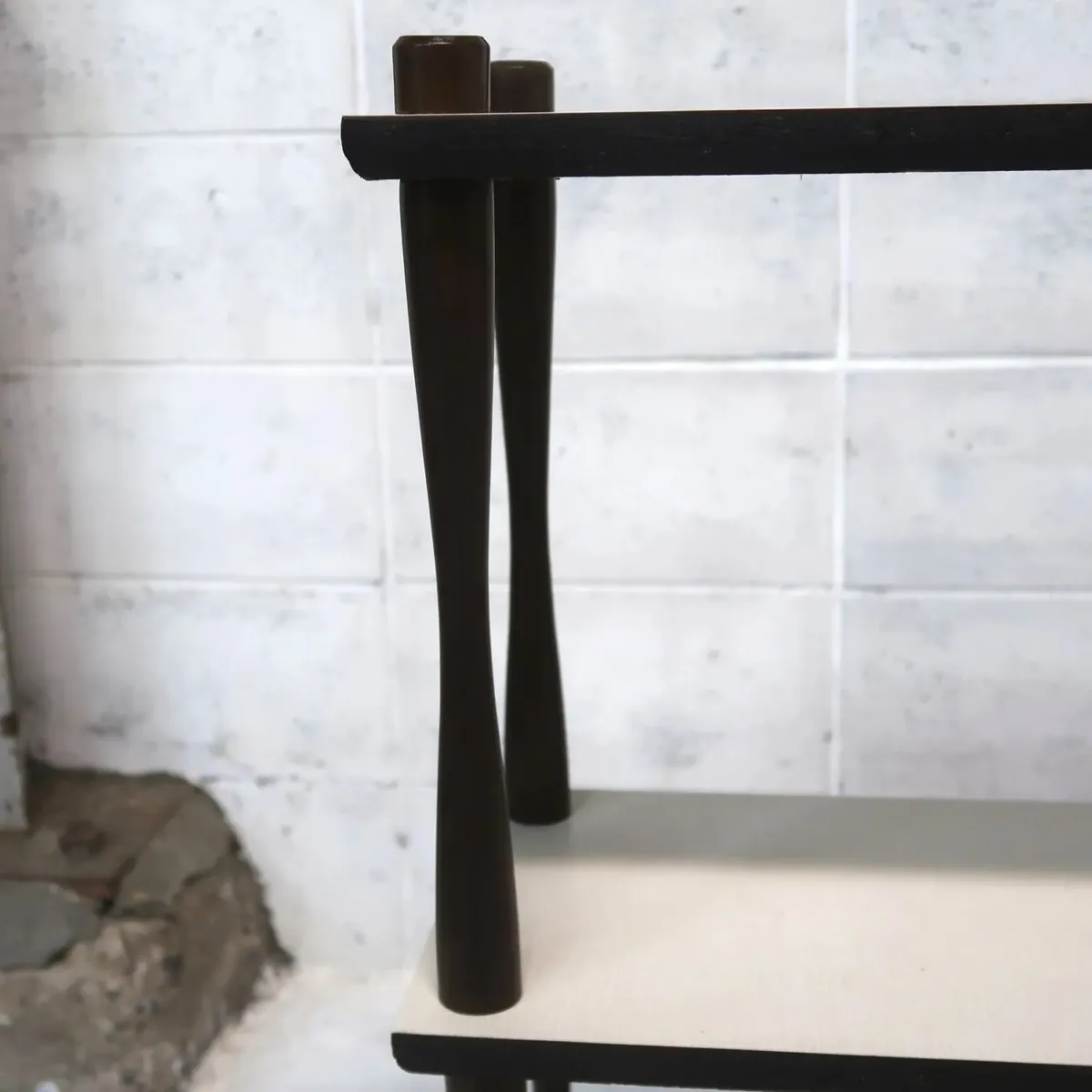 ミッドセンチュリー ウッドシェルフ