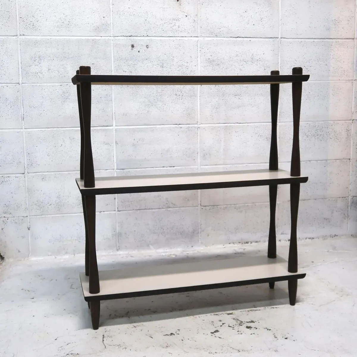 ミッドセンチュリー ウッドシェルフ