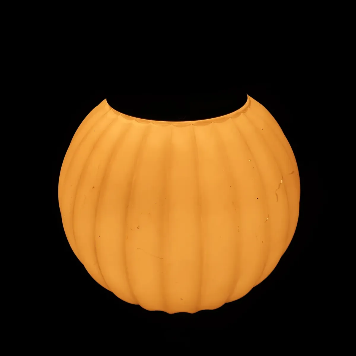 アンティーク ミルクガラス ペンダントランプ