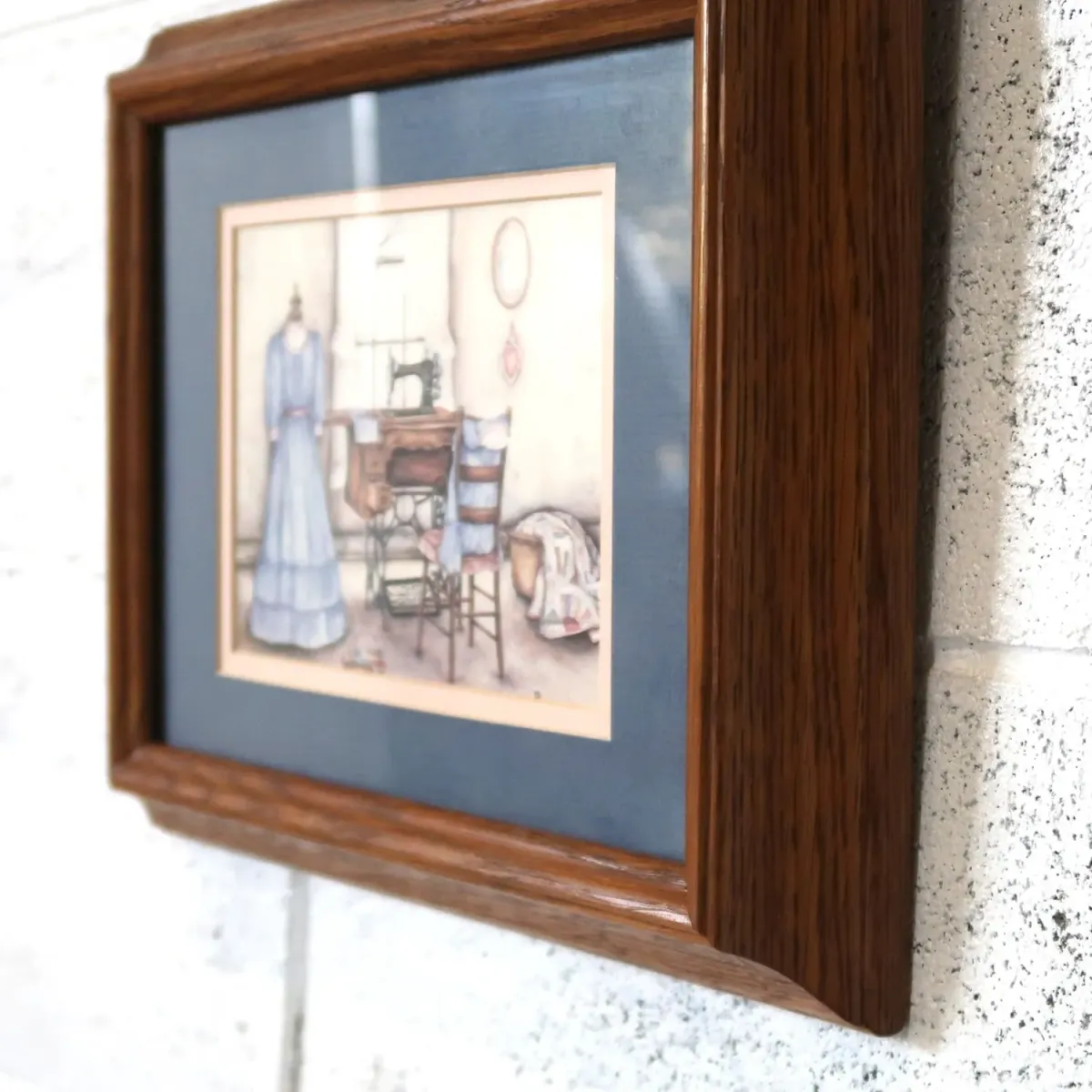 ビンテージ ウッドフレーム 額縁