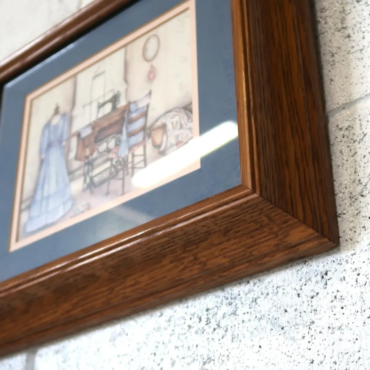 ビンテージ ウッドフレーム 額縁