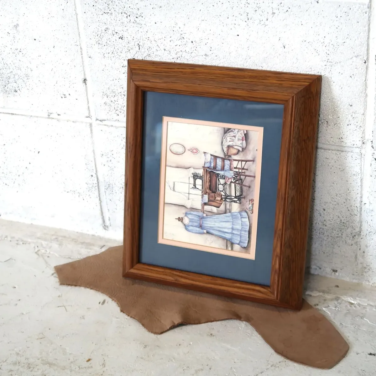 ビンテージ ウッドフレーム 額縁