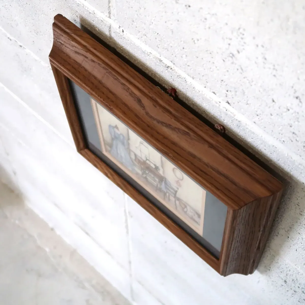 ビンテージ ウッドフレーム 額縁