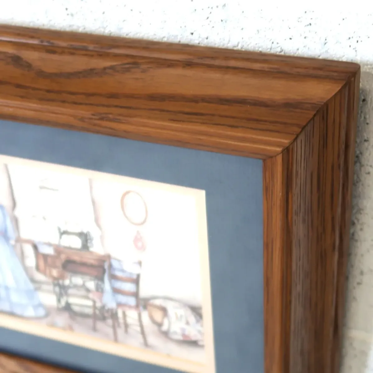 ビンテージ ウッドフレーム 額縁