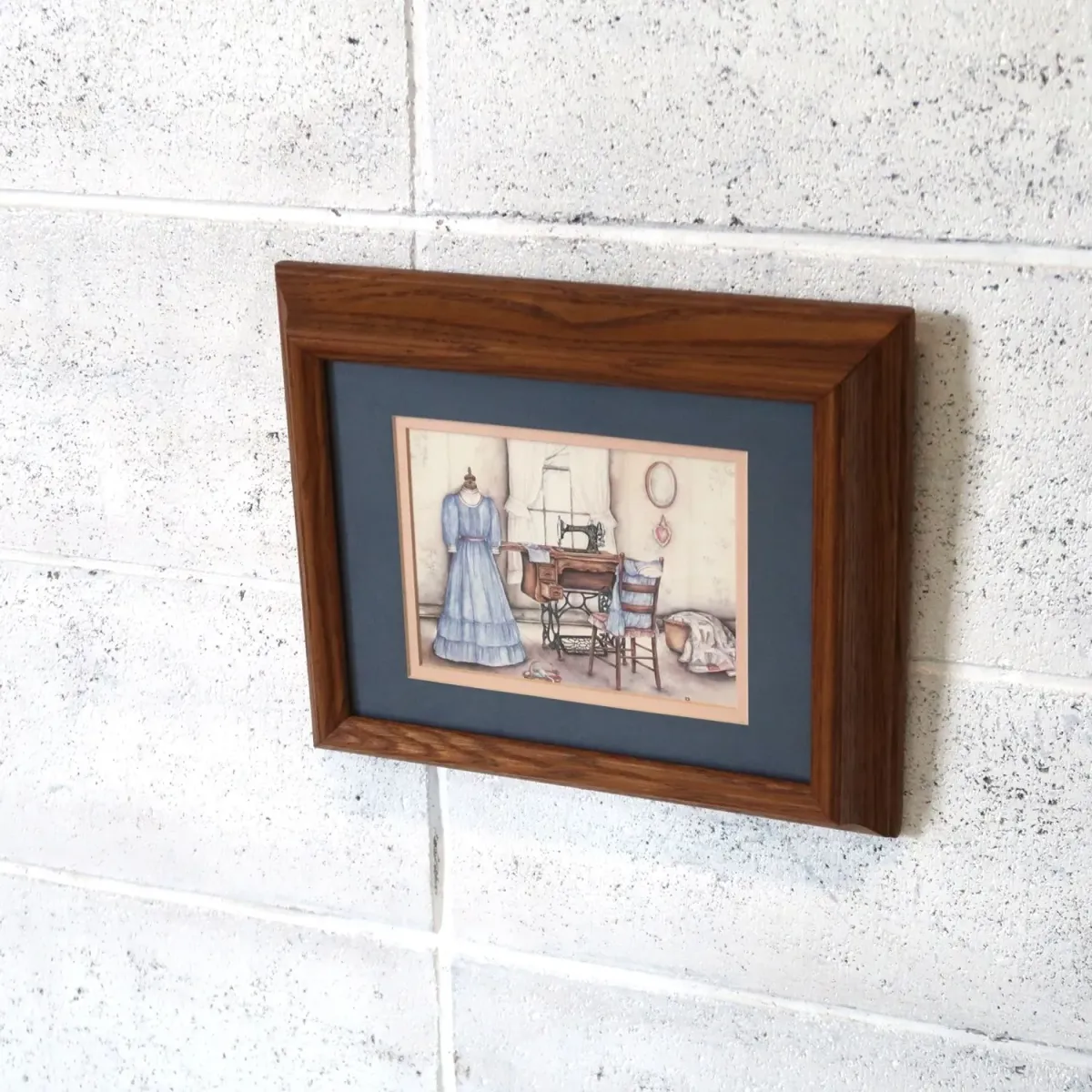 ビンテージ ウッドフレーム 額縁