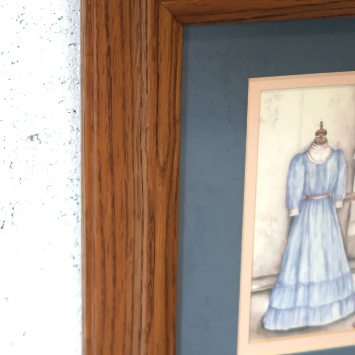 ビンテージ ウッドフレーム 額縁