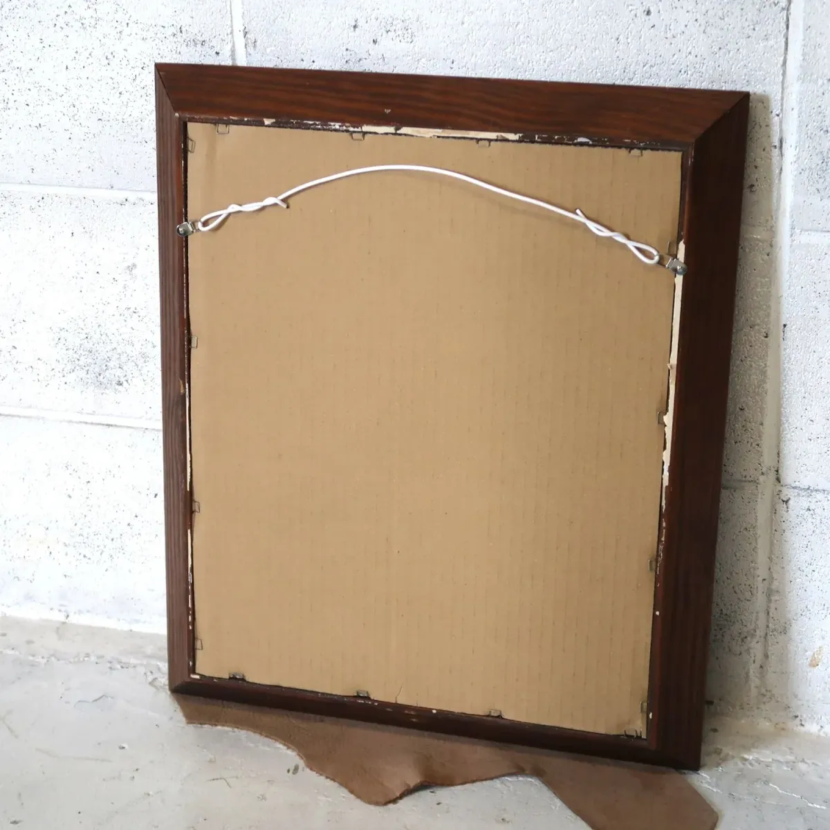 ビンテージ ウッドフレーム 額縁