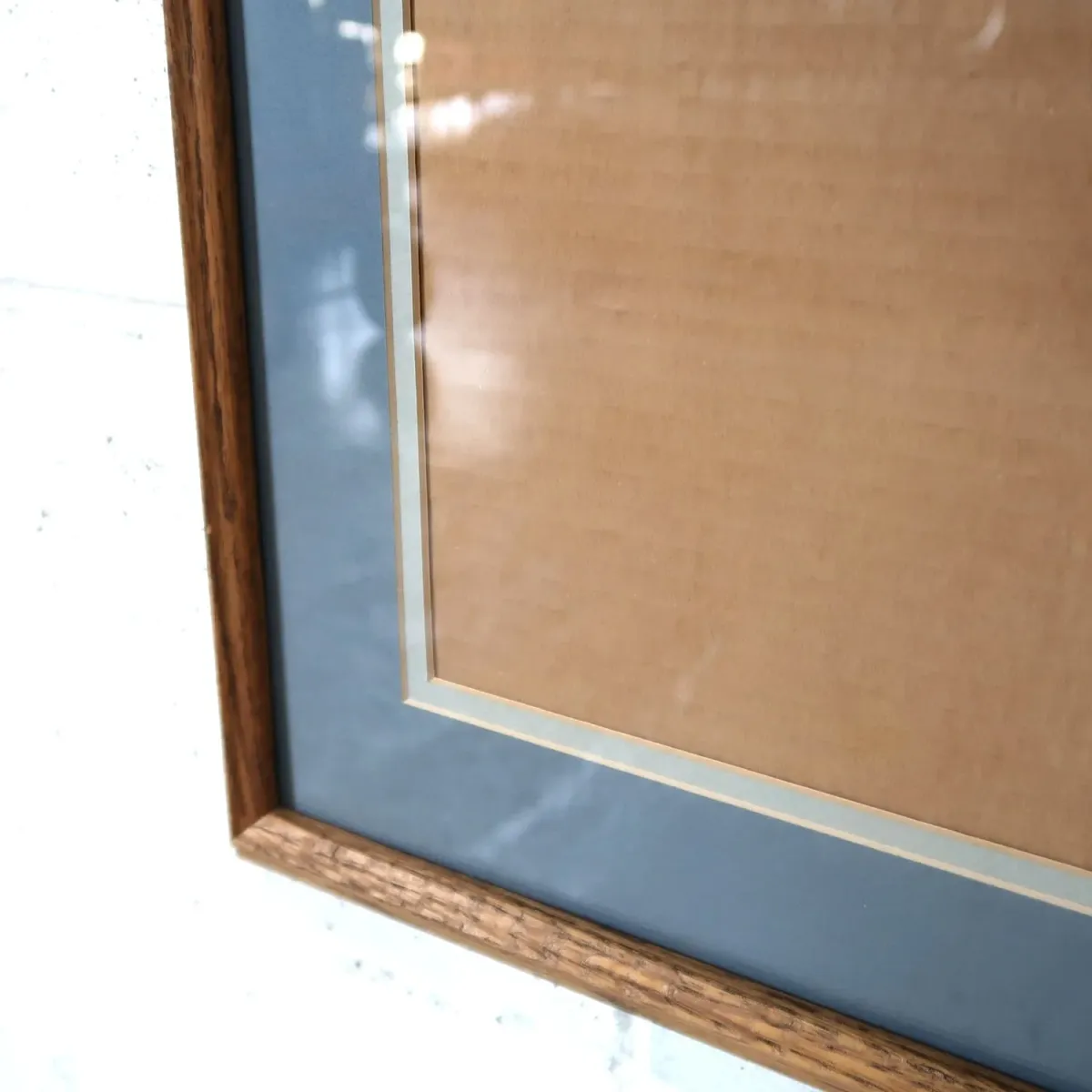 ビンテージ ウッドフレーム 額縁