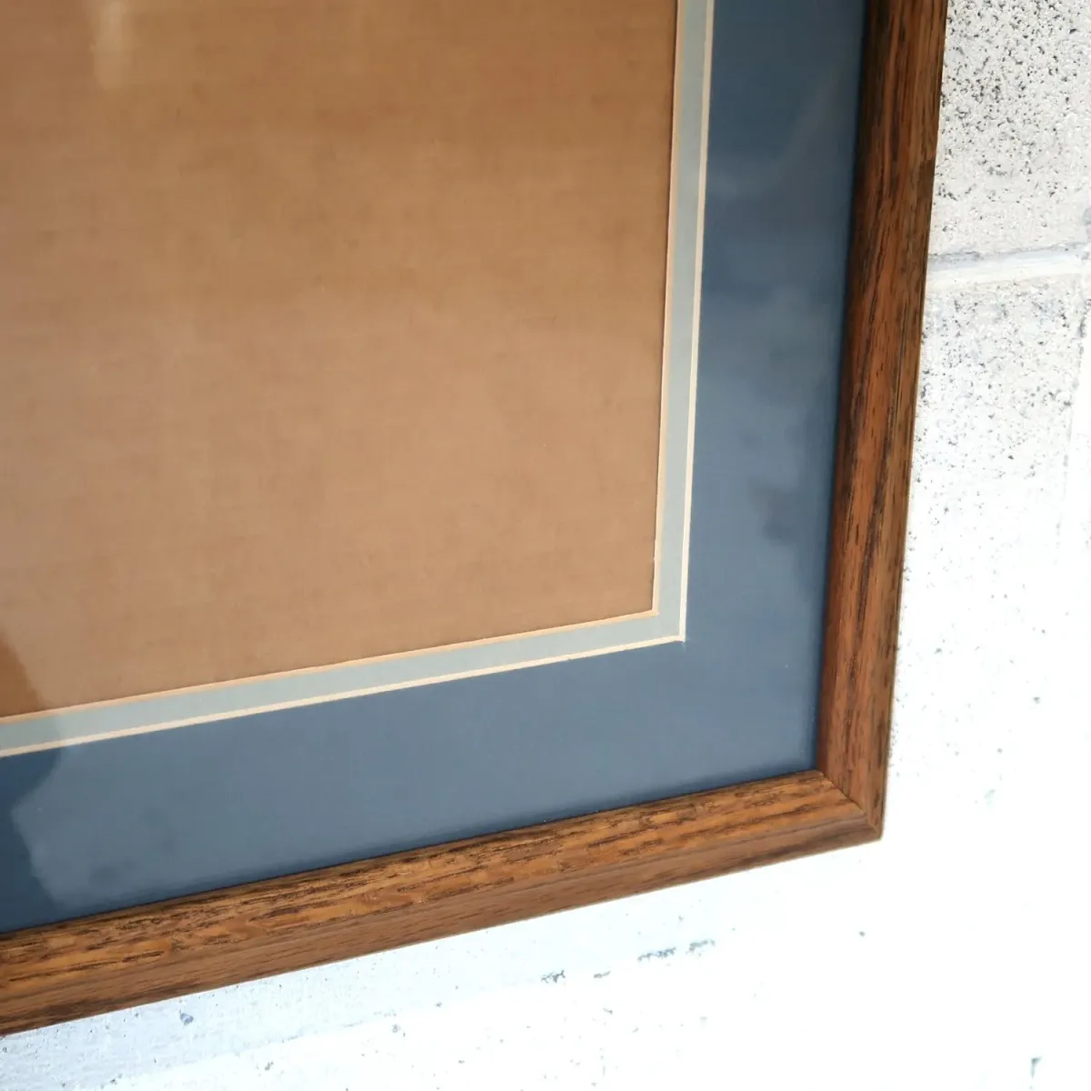 ビンテージ ウッドフレーム 額縁