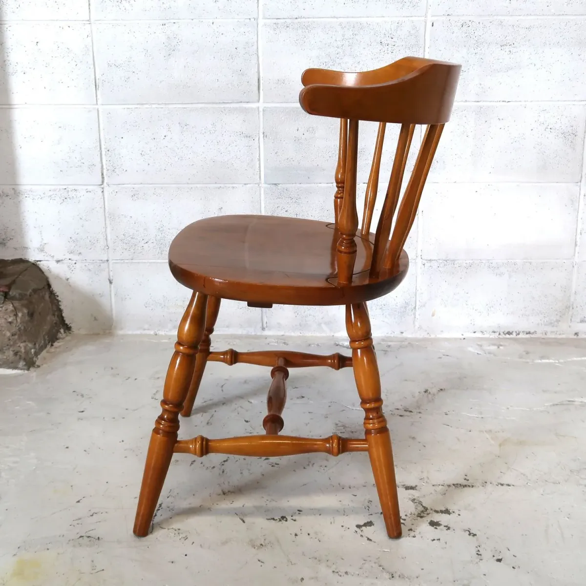 アンティーク ウッドチェア メープルウッド