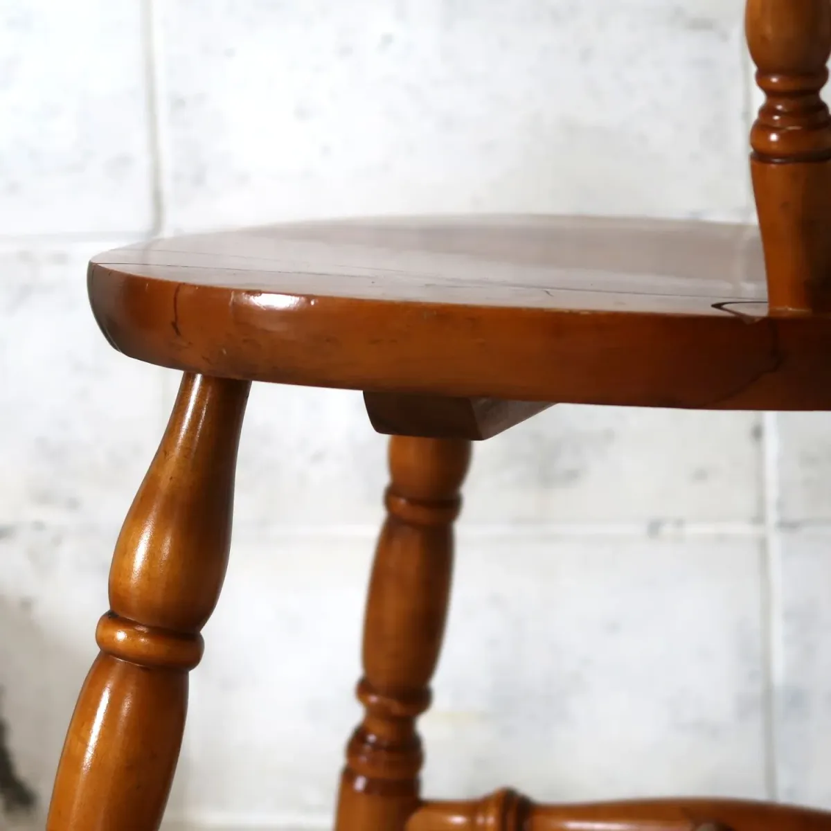 アンティーク ウッドチェア メープルウッド