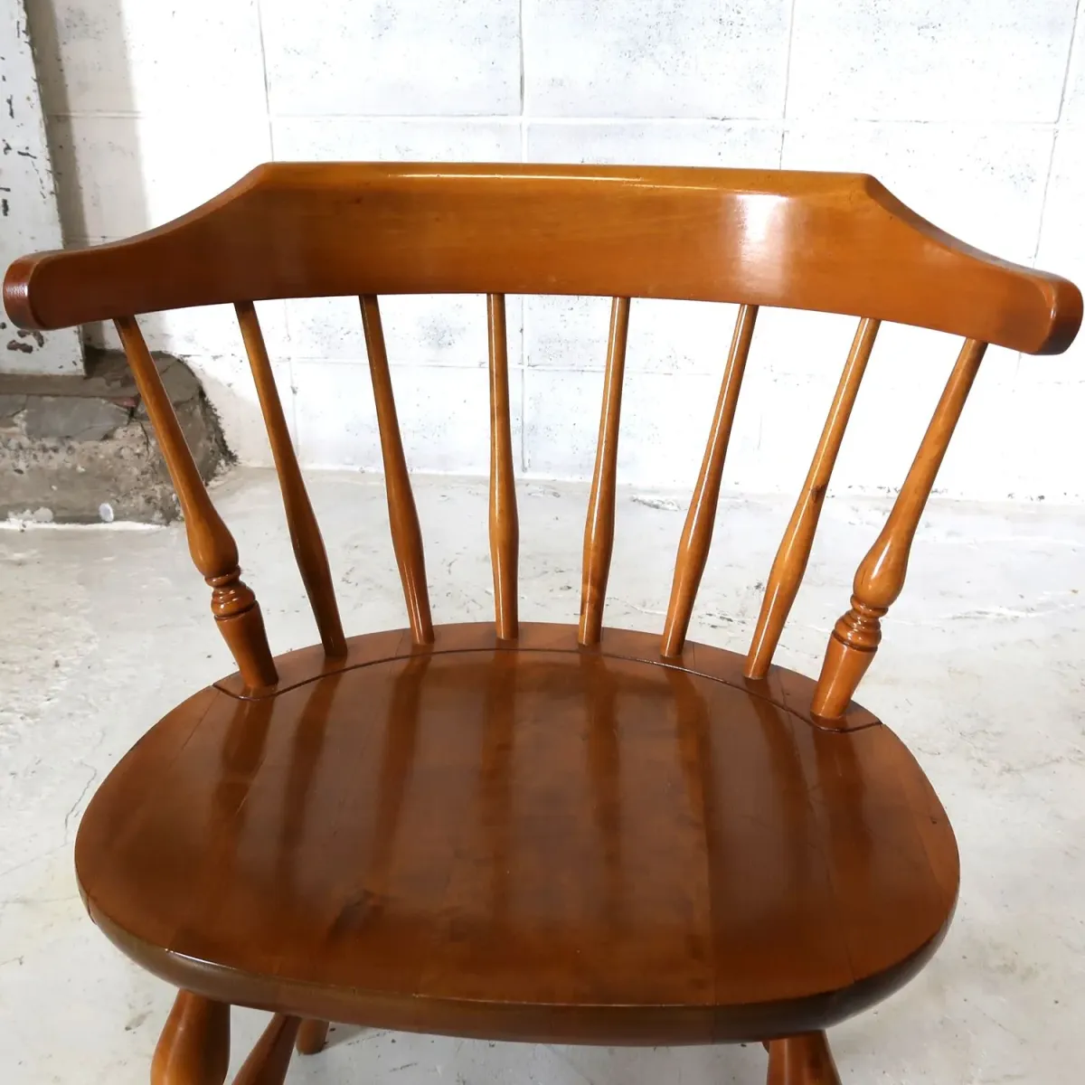 アンティーク ウッドチェア メープルウッド