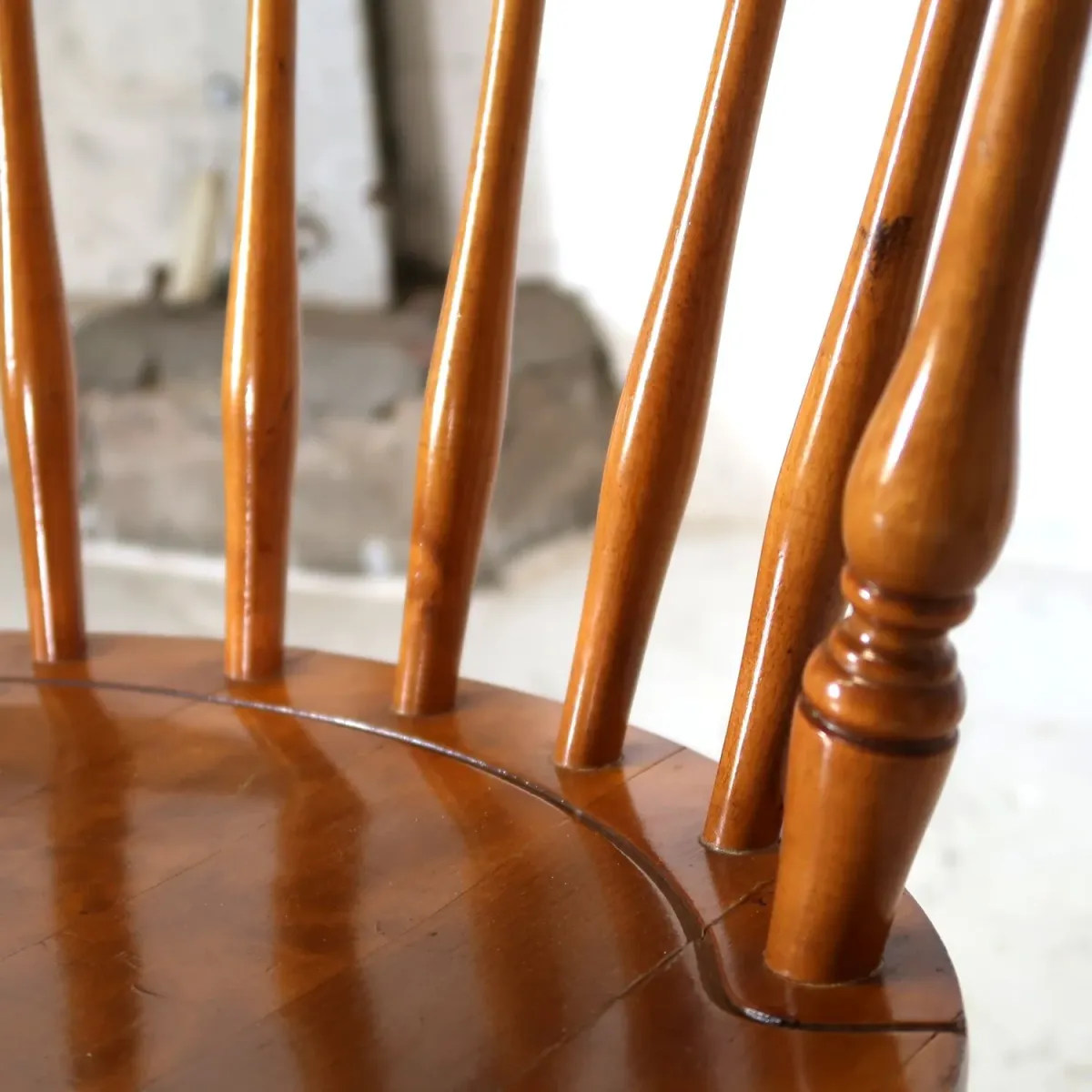 アンティーク ウッドチェア メープルウッド