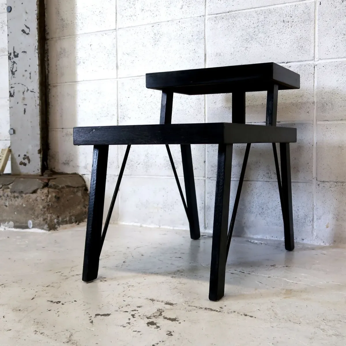 ビンテージ ステップエンドテーブル