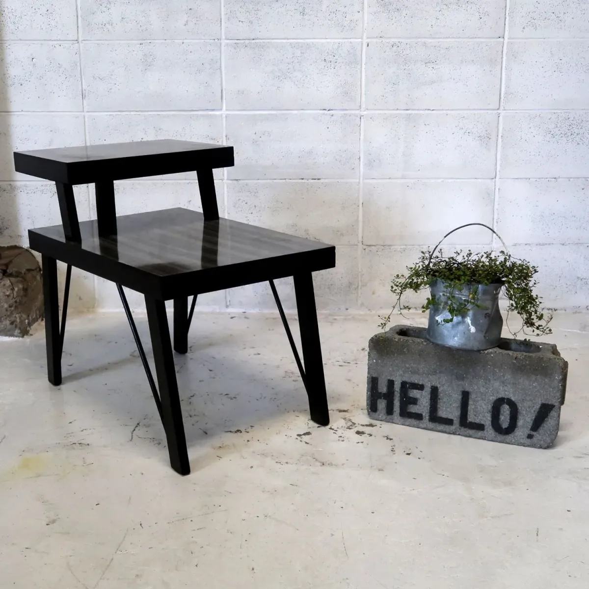 ビンテージ ステップエンドテーブル