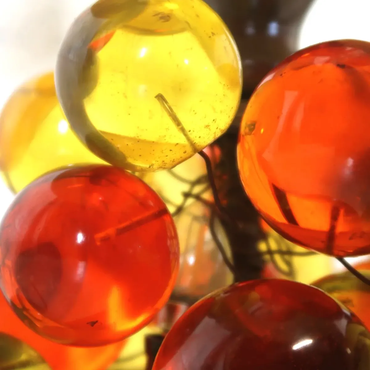 アンティーク ブドウモチーフ テーブルランプ