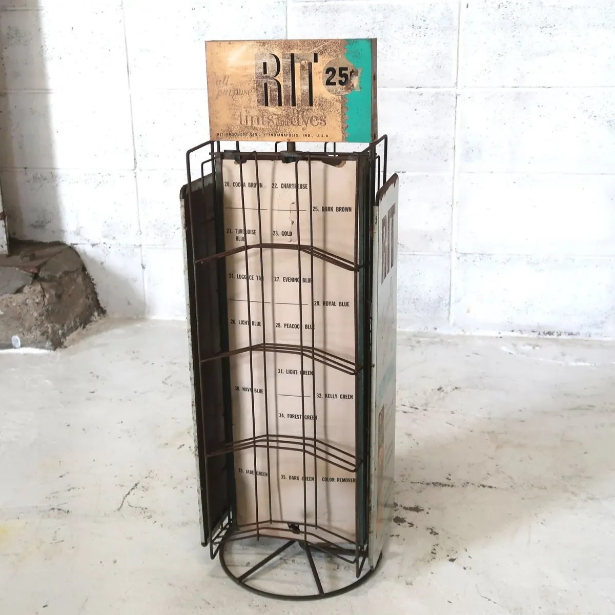 RIT ビンテージ ディスプレイラック