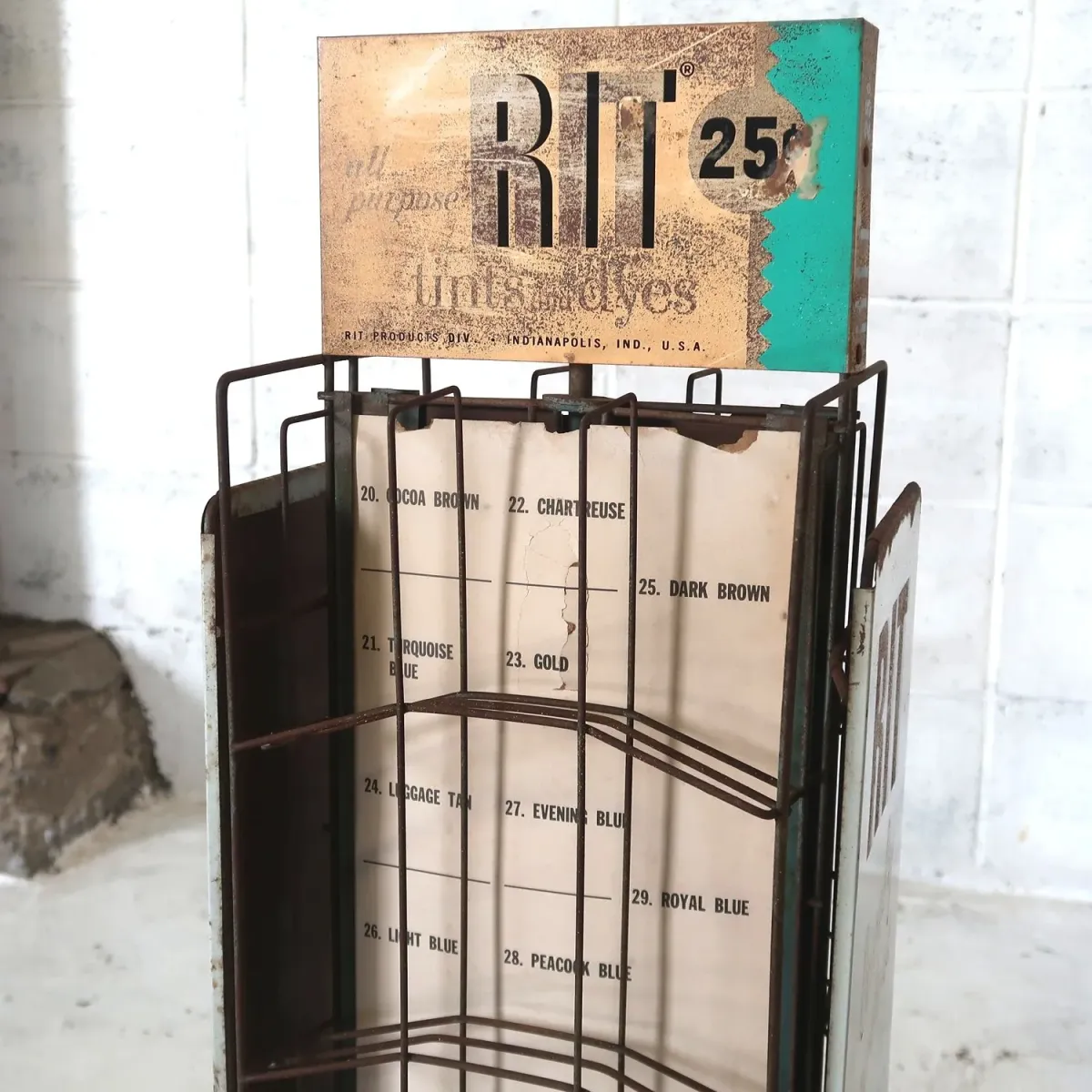 RIT ビンテージ ディスプレイラック