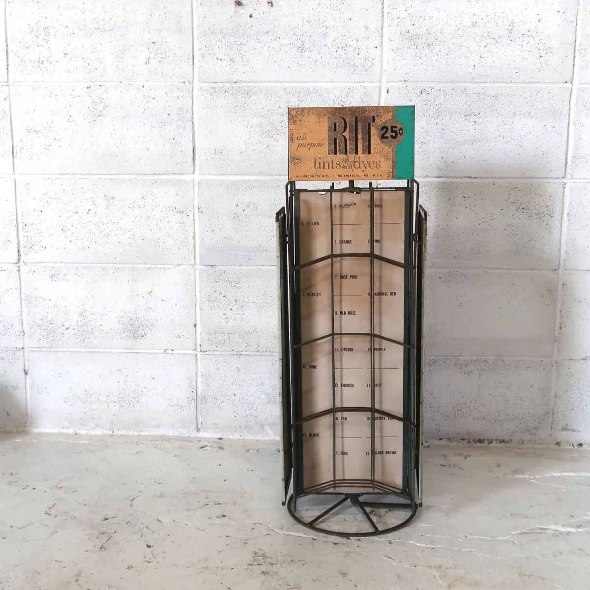 RIT ビンテージ ディスプレイラック