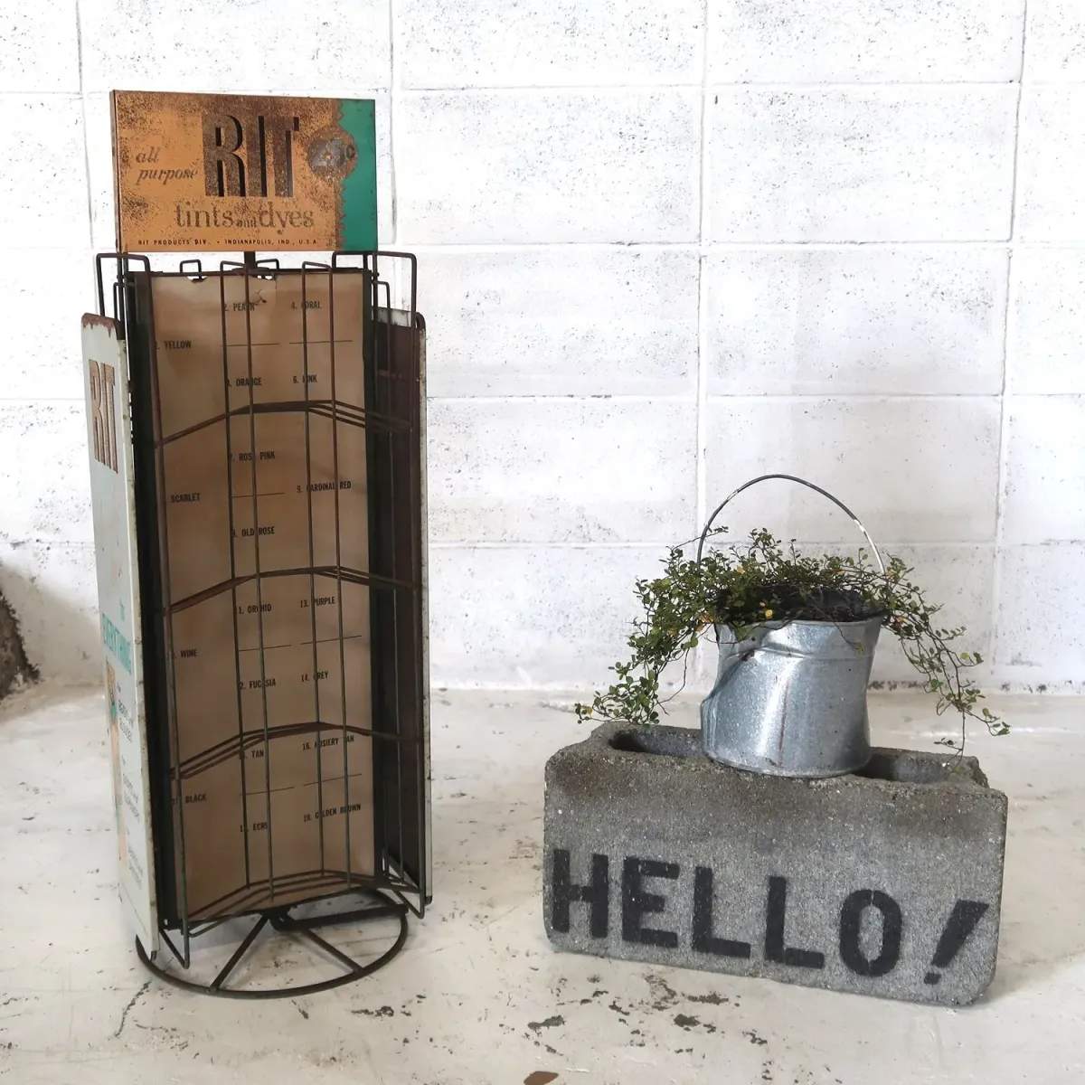 RIT ビンテージ ディスプレイラック