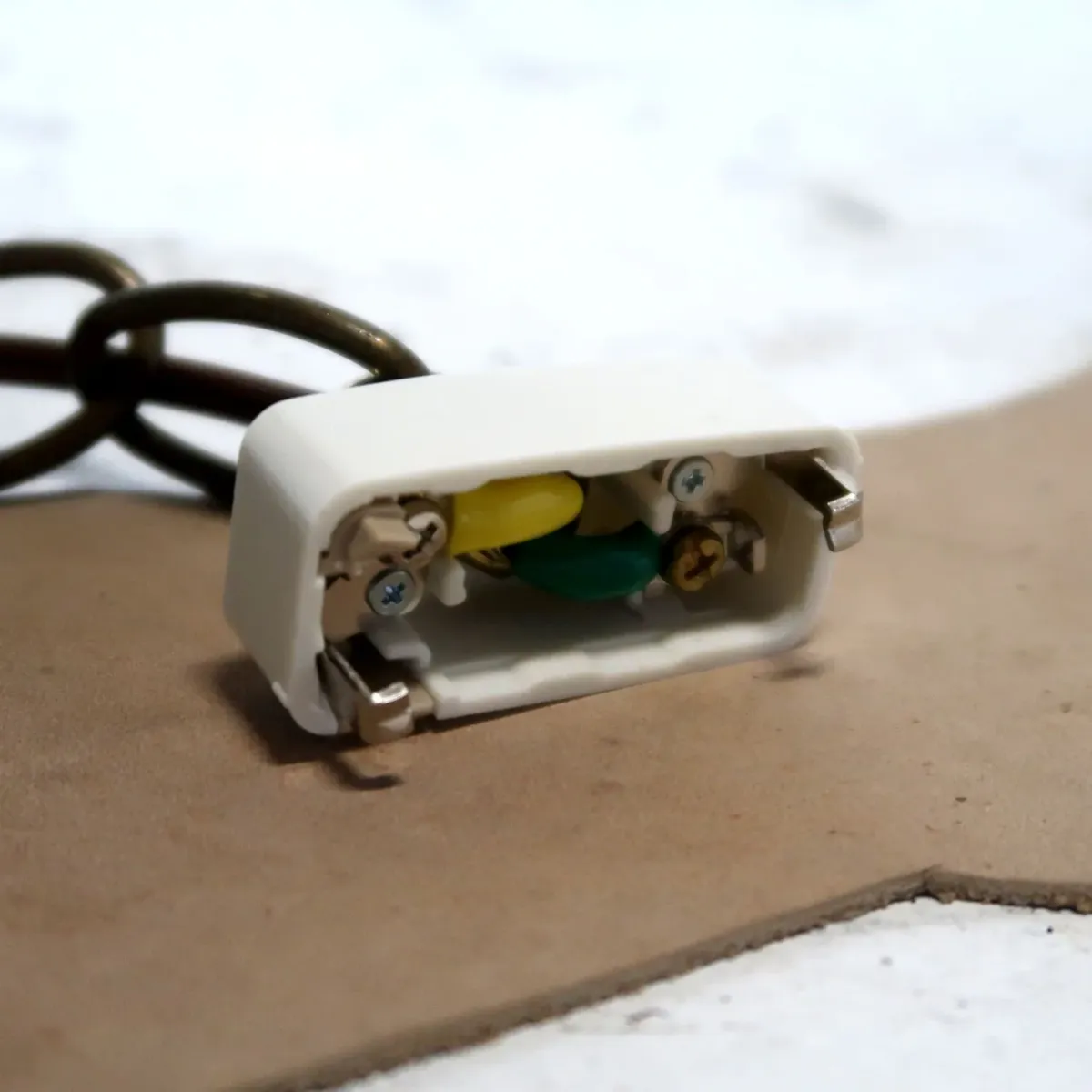 アンティーク フロストガラス ペンダントランプ