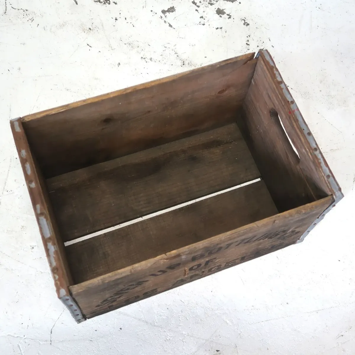 7up ビンテージ ウッドボックス