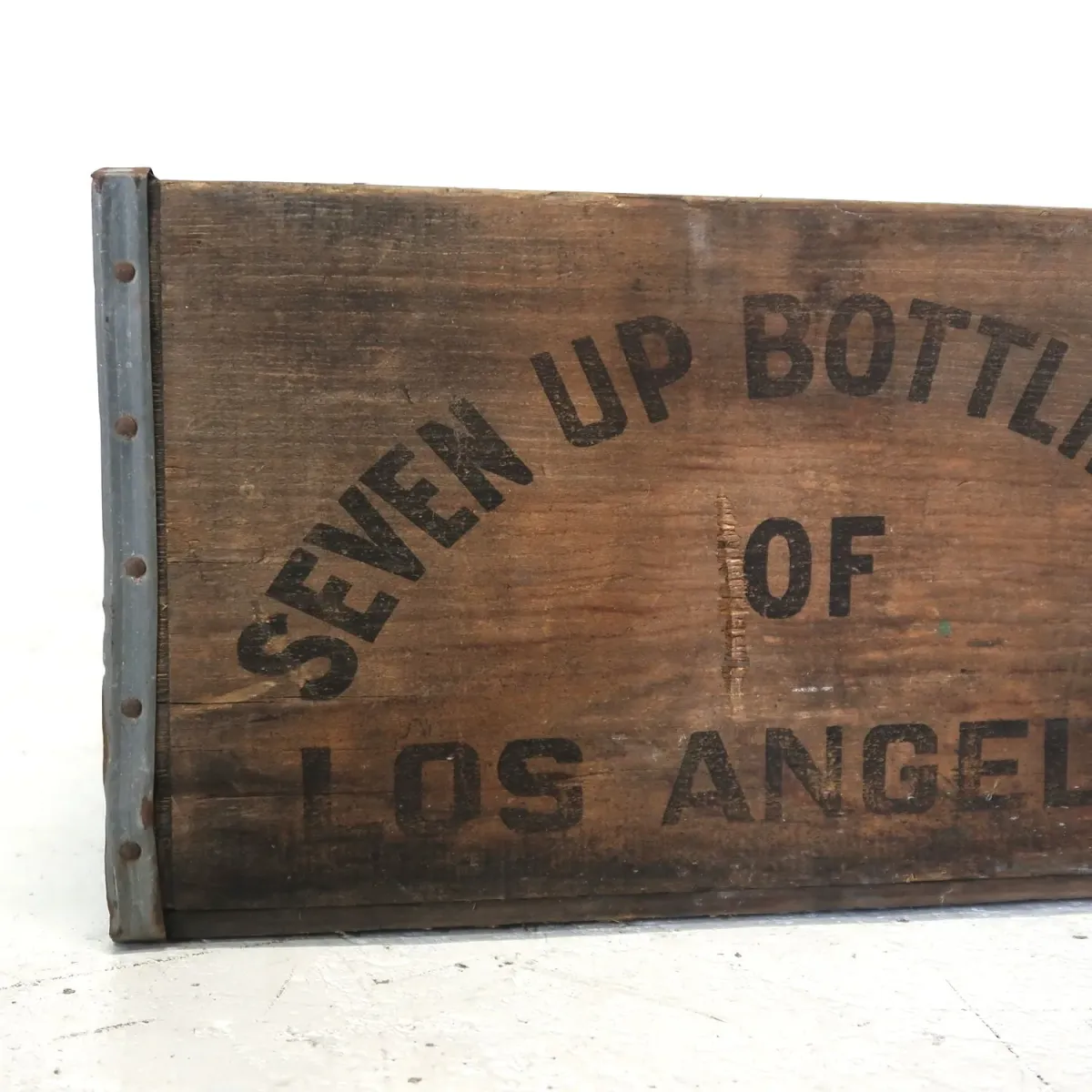 7up ビンテージ ウッドボックス