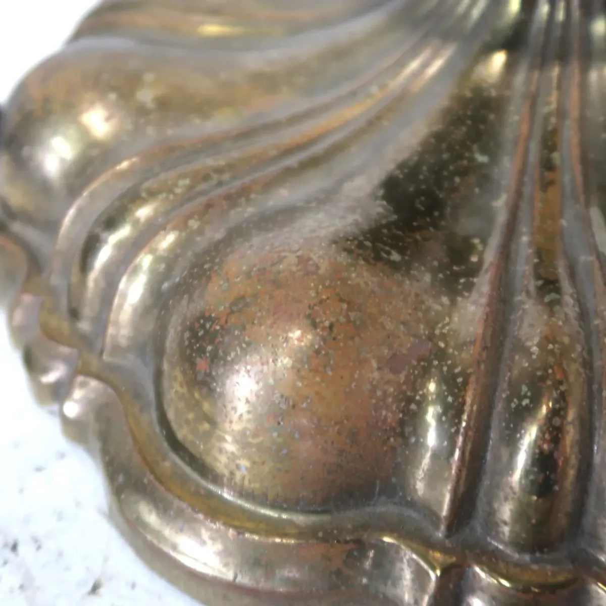 アンティーク メタルデザイン キャンドルランプ