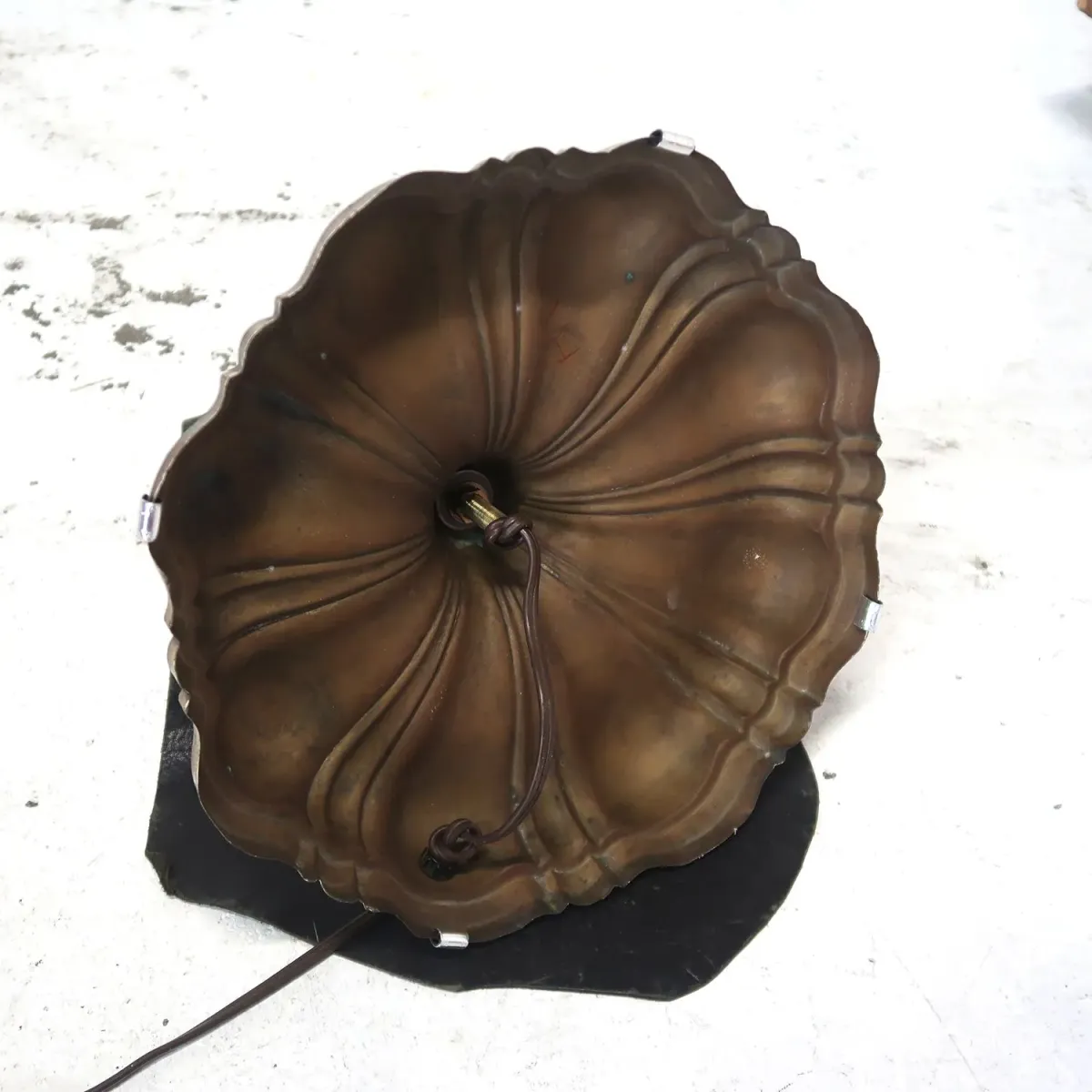 アンティーク メタルデザイン キャンドルランプ