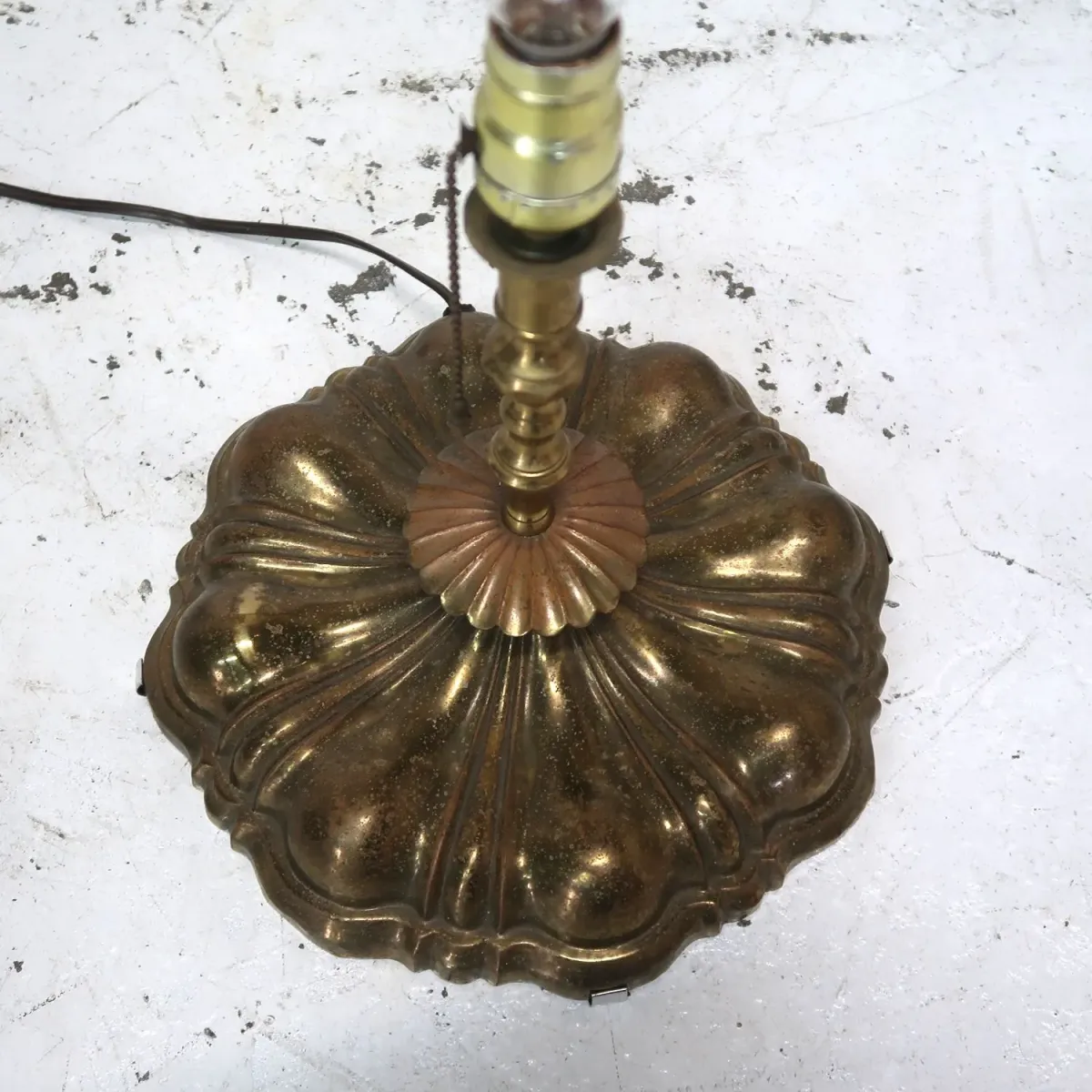 アンティーク メタルデザイン キャンドルランプ